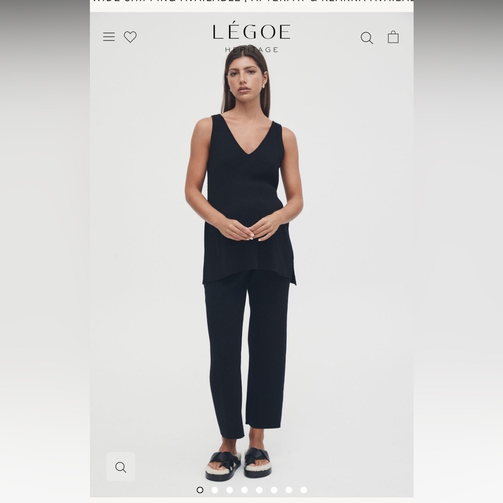 Lego Heritage Knit Tank and Pant set Sz0 NWT